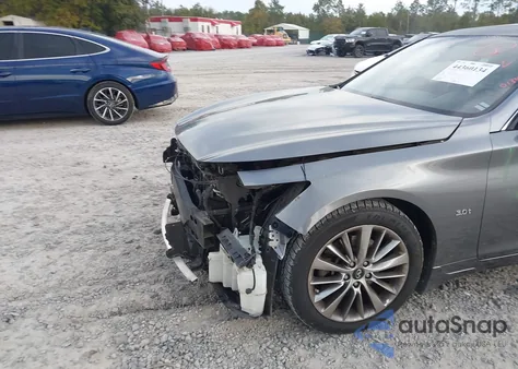 2019 Infiniti Q50 3.0T Luxe from USA, damaged, VIN JN1EV7AP2KM518184